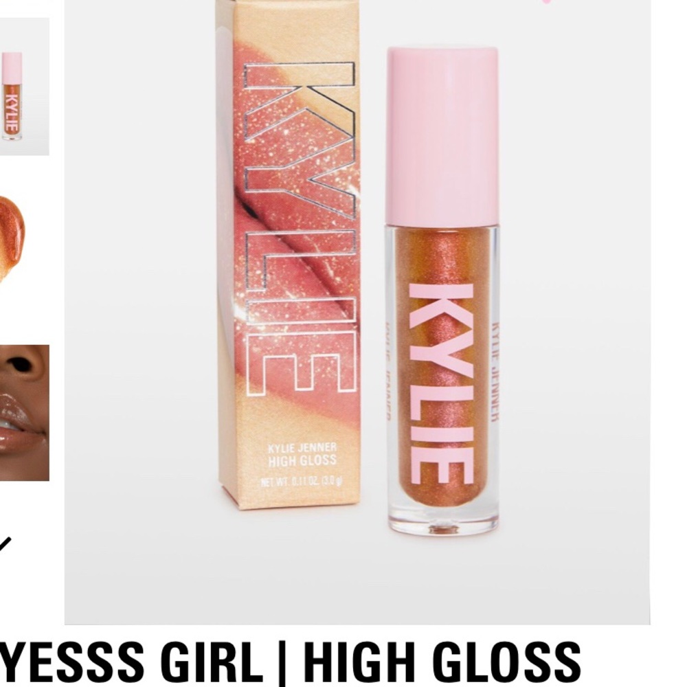 Kylie Cosmetics High Gloss Yesss Girl *sold out*